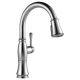 Delta 9197-AR-DST Arctic Stainless Cassidy Pull-Down Kitchen Faucet ...